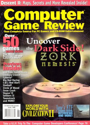 Computer Game Review Issue 59 (June 1996)