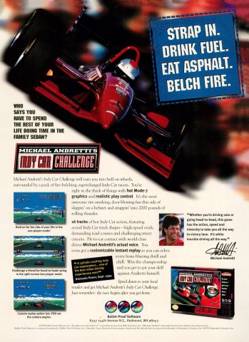 Michael Andretti's Indy Car Challenge (November, 1994)