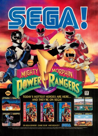 Mighty Morphin Power Rangers (November, 1994)
