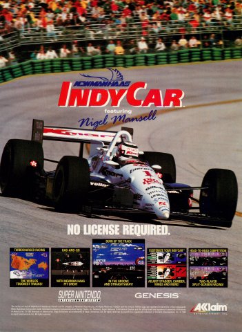 Newman/Haas IndyCar featuring Nigel Mansell (November, 1994)