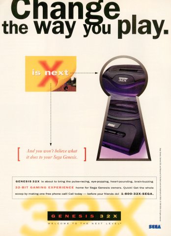 Sega 32X hardware (November, 1994)