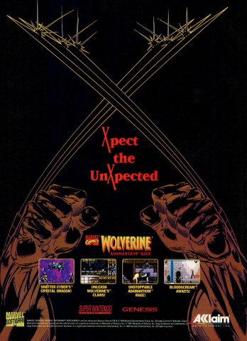Wolverine: Adamantium Rage (November, 1994)