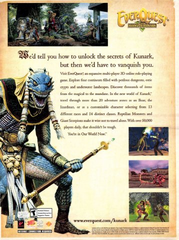 Everquest: The Ruins of Kunark (June, 2000)