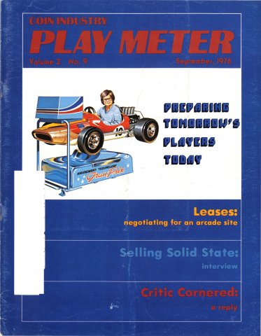 Play Meter Vol. 02 No. 09 (September 1976)