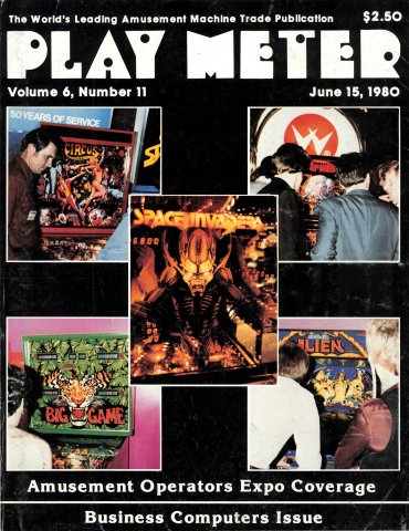 Play Meter Vol. 06 No. 11 (June 15 1980)