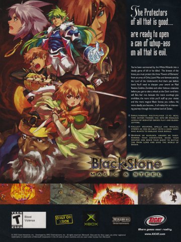 Black Stone: Magic & Steel (December, 2002)