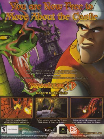 Dragon's Lair 3D: Return to the Lair (December, 2002)