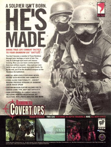 Tom Clancy's Rainbox Six: Covert Ops Essentials