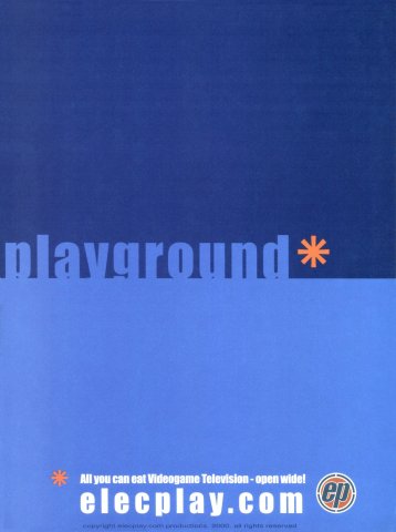 Electric Playground (June, 2000) 02