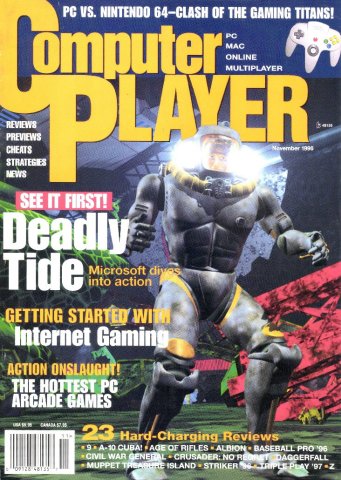 Computer Player Vol.3 Issue 06 (November 1996)