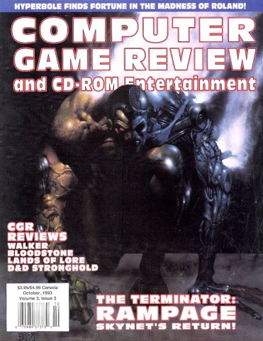 Computer Game Review Issue 27 (October 1993)