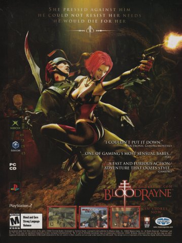 Bloodrayne (January, 2003)