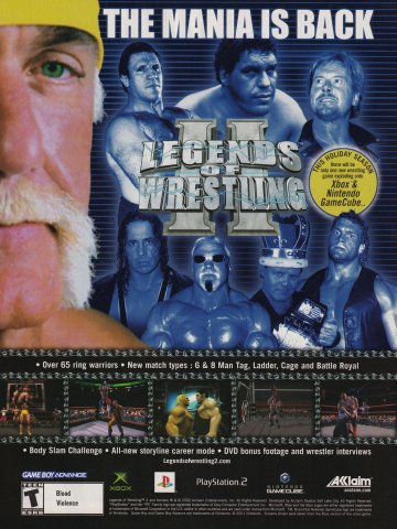 Legends of Wrestling II (January, 2003)