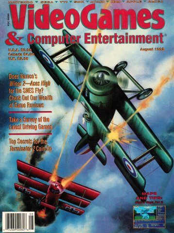 Video Games & Computer Entertainment Issue 43 August 1992