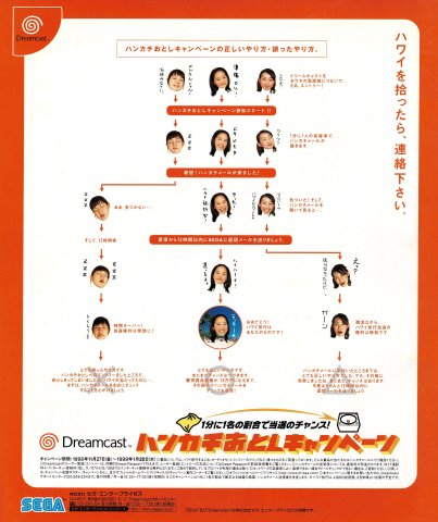 Dreamcast Handkerchief Otoshi Campaign (Japan)
