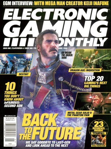 Electronic Gaming Monthly Issue 263 Spring 2014