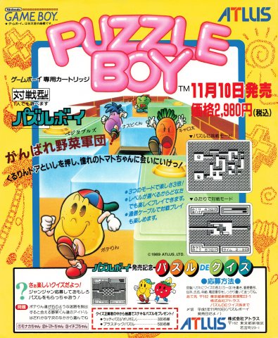 Kwirk (Puzzle Boy - Japan)