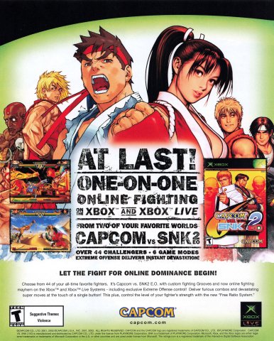 Capcom vs. SNK 2 EO (February, 2003)