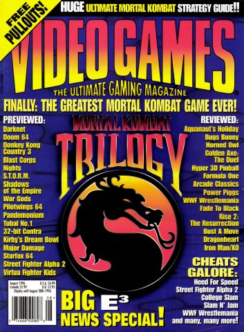 Video Games Issue 91 August 1996