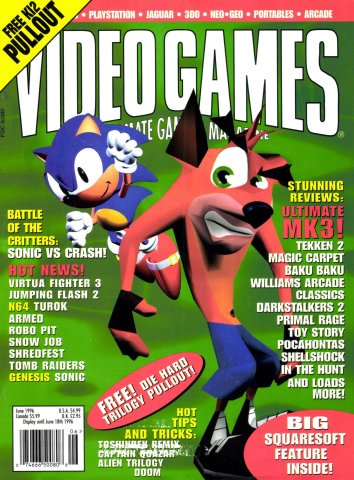 Video Games Issue 89 June 1996