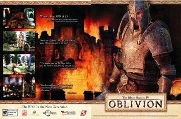 Elder Scrolls IV: Oblivion (January 2006)