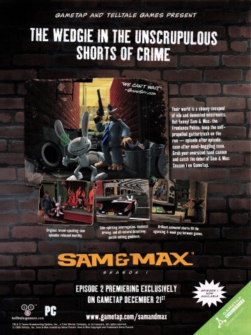 Sam & Max: Season 1 (December 2006)