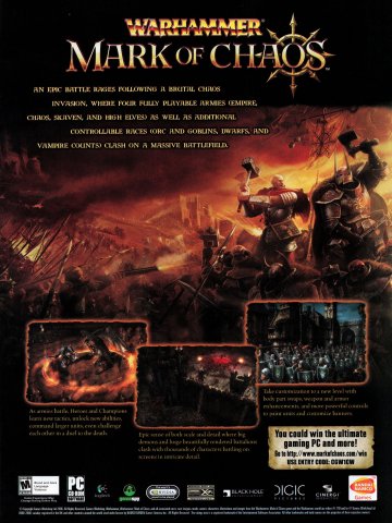 Warhammer: Mark of Chaos (December 2006)