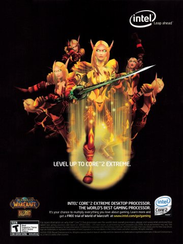 Intel Core 2 Extreme Desktop Processor, World of Warcraft (December 2006)