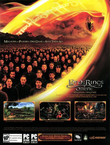 Lord of the Rings Online: Shadows of Angmar (March 2007)
