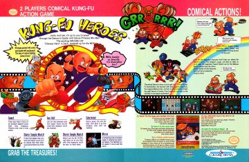 Kung-Fu Heroes (April 1990)
