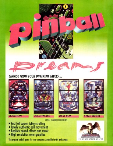 Pinball Dreams (October, 1993)