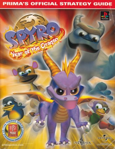 Spyro - Year of the Dragon - Prima's Official Strategy Guide (2000)