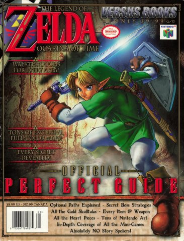 The Legend of Zelda - Ocarina of Time - Official Perfect Guide (1998)
