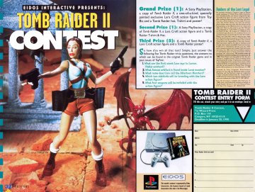 Tomb Raider II Contest (February 1998)