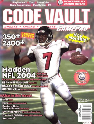 Code Vault Issue 15 October 2003