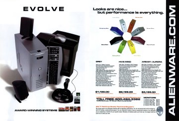 Alienware gaming PCs (November 2000)