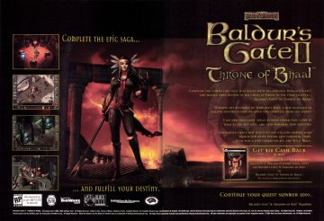 Baldur's Gate II: Throne of Bhaal (May 2001)