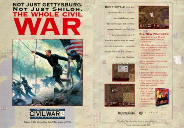 Civil War Generals 2: Grant, Lee, Sherman (December 1997)