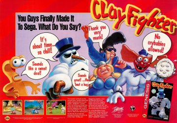 Clay Fighter (November 1994)