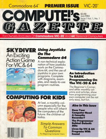 Compute!'s Gazette Issue 001 (July 1983)