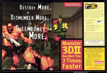 Diamond Monster 3DII graphics card (May 1998)