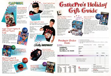 GamePro Holiday Gift Guide (November 1994)