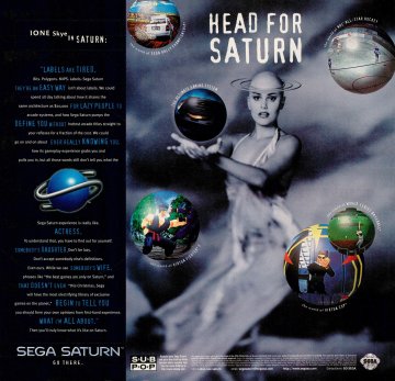 Ione Skye Sega Saturn ad (November 1995)