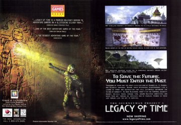 Journeyman Project 3, The: Legacy of Time (May 1998)