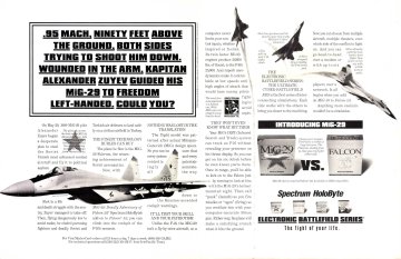 MiG-29: Deadly Adversary of Falcon 3.0 (October 1993)