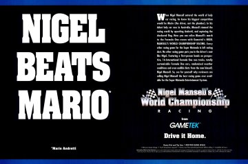 Nigel Mansell's World Championship Racing (September 1993)