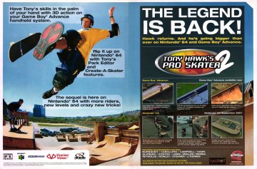 Tony Hawk's Pro Skater 2 (July 2001)