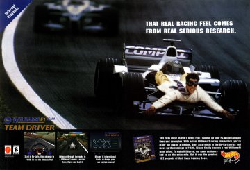 Williams F1 Team Driver (November 2000)