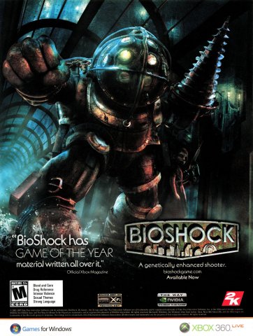 BioShock (September 2007)