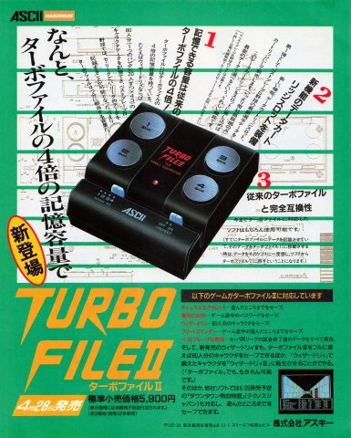 ASCII Turbo File II (Japan) (April 1989)